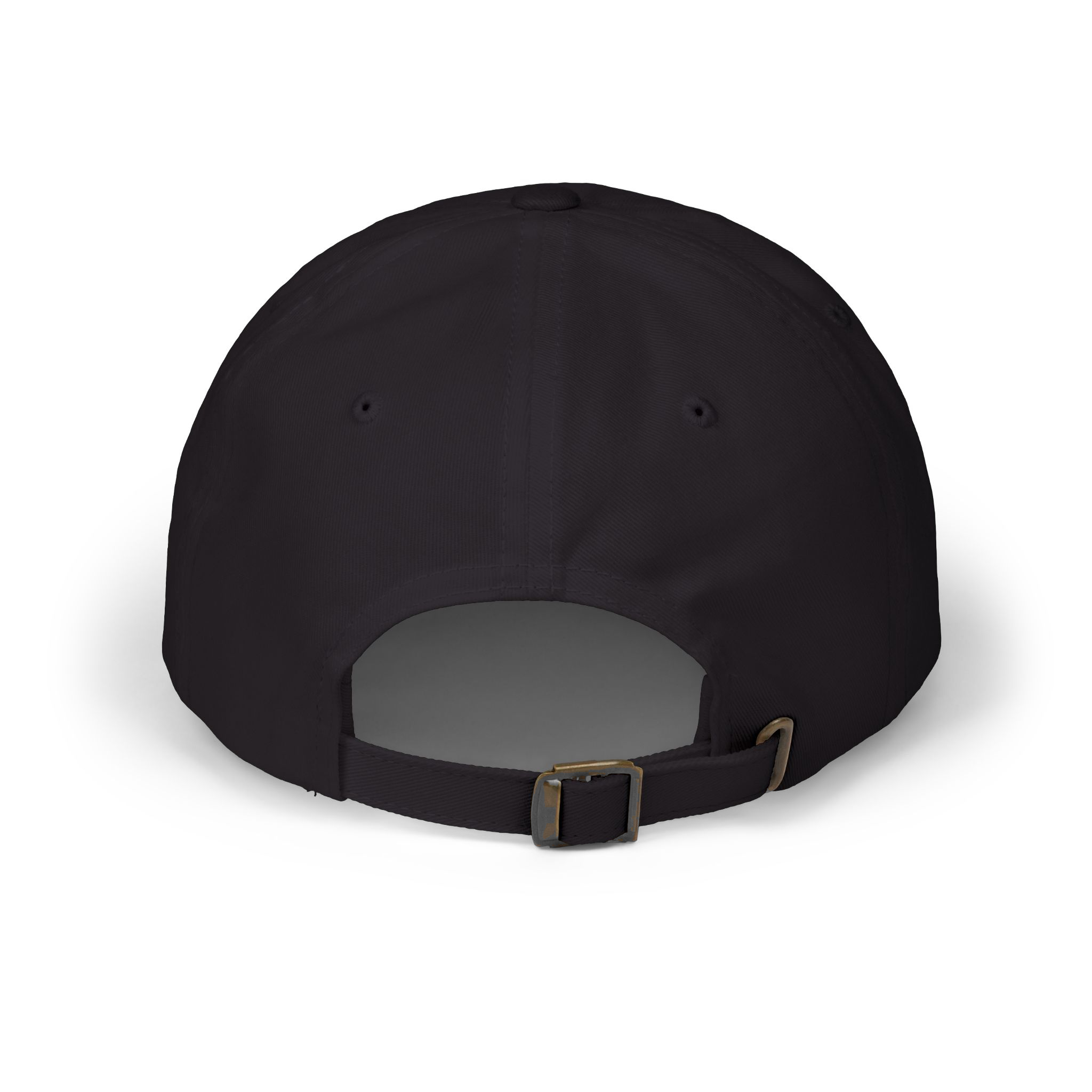 Black Dad Trader Co. Signature Hat, back view